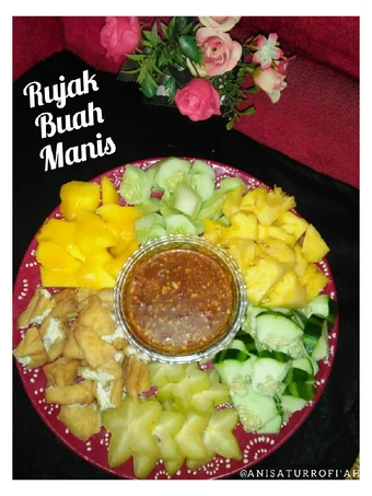 Cara Mudah Membikin Resep Buah Buahan Sehat~Rujak Buah Manis yang Uenak Anti Ribet, Bikin Ngiler