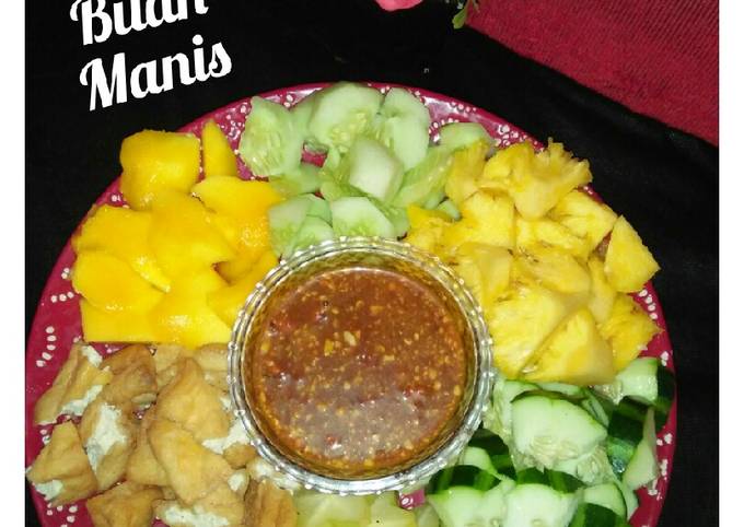 Bagaimana Membuat Buah Buahan Sehat~Rujak Buah Manis, Enak