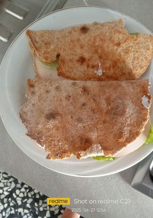 Foto di Piadine di farina integrale con yogurt greco