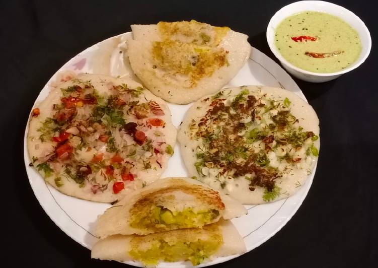 Step-by-Step Guide to Prepare Super Quick Homemade Different types of uttapam
