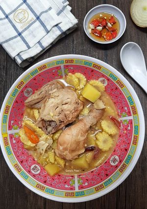 Gambar Chinese Chicken soup