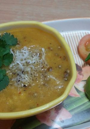 चने की चटपटी दाल (chane ki chatpati dal recipe in Hindi) रेसिपी मुख्य फोटो