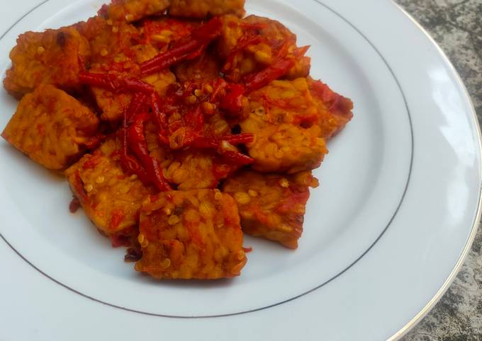 Resep Tempe Balado Oleh Anisatur Raehan Cookpad