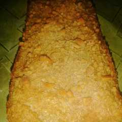 Una foto de Budín integral de coco sin azúcar