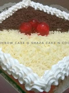 Foto resep Rainbow Cake #Maree