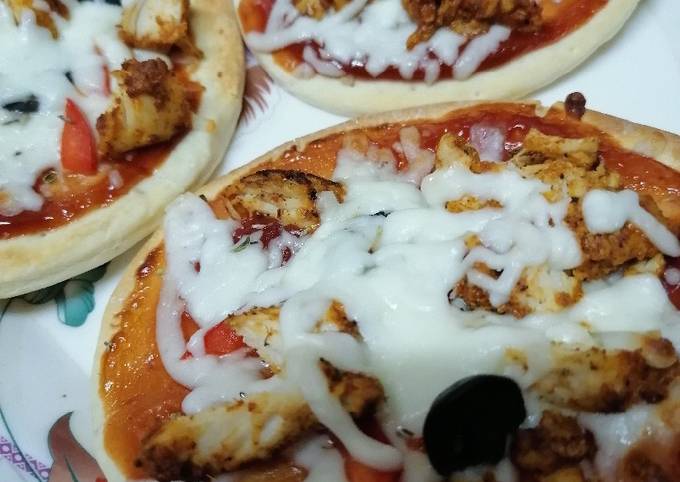 Spicy Chicken Pizza 🍕