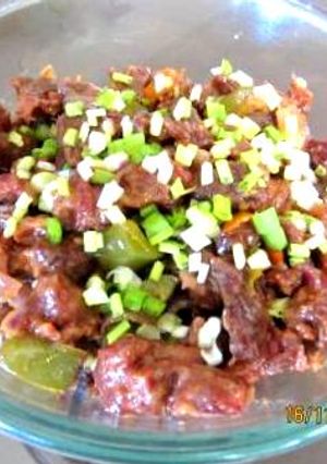 A picture of Chilly Beef.