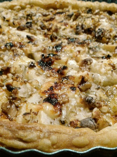 Körtés Roquefortos pite recept fotója