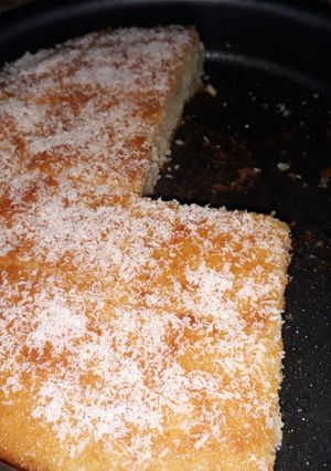 صورة لوصفة بسبوسة جوز الهند