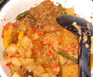 Resep mudah Sambel goreng krecek Paling Enak