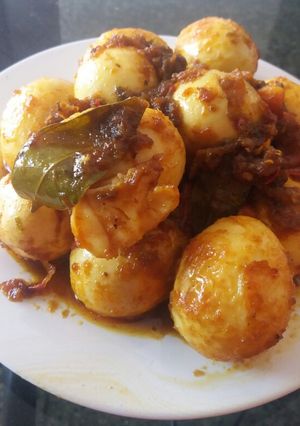 Foto resep Sambal telor bulat