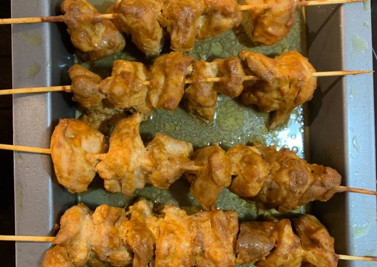 Recipe of Speedy Spicy Doner Kebabs