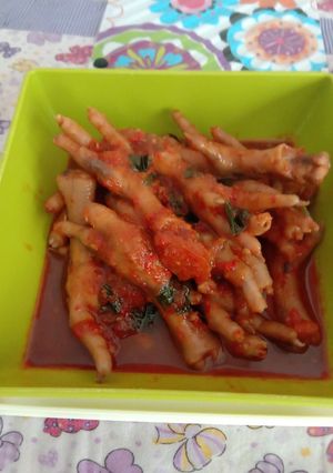 Foto resep Ceker Pedas Simple