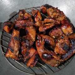 A picture of Ayam bakar teflon sederhana.