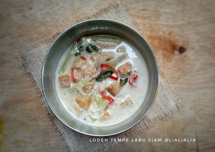Lodeh Tempe Labu Siam (No Santan) Lodeh Tempe Labu Siam (No Santan)