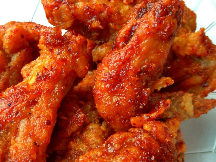 Resep Korean fried chicken / sayap ala korea yang Sempurna