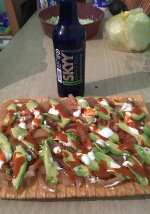 Una foto de Chicharrón preparado