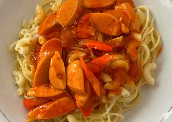 Resep Spagetti bolognese pedas gurih Resep Spagetti bolognese pedas gurih