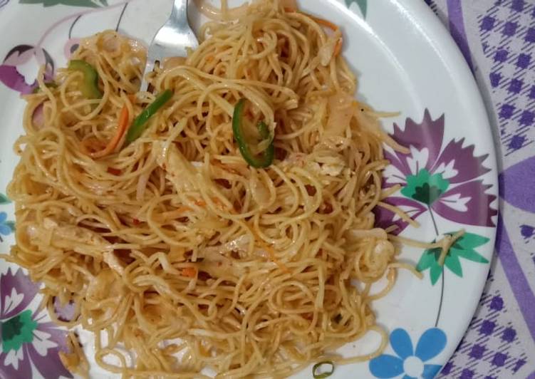 Easiest Way to Prepare Homemade Veg chowmein