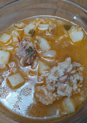 Una foto de Albóndigas a la Doña Rebe