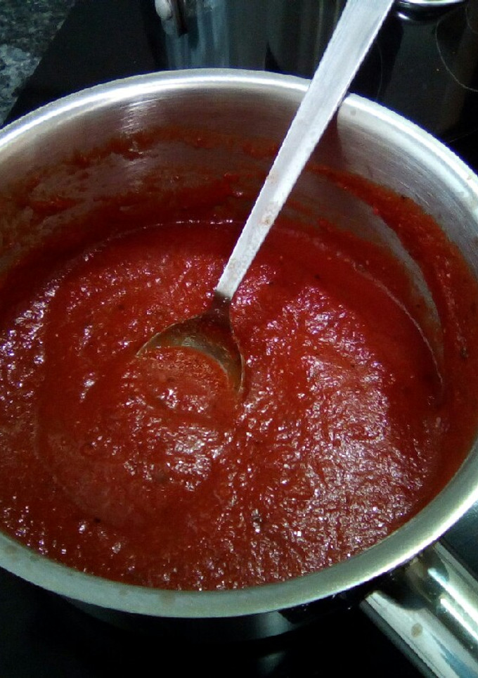 Una foto de Salsa de tomate a mi manera
