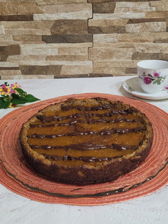 Una foto de Tarta masa de manzana
