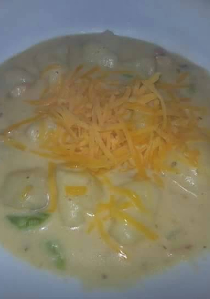 Una foto de Sopa de papas