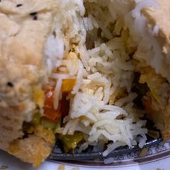 A picture of Parda paneer biryani.
