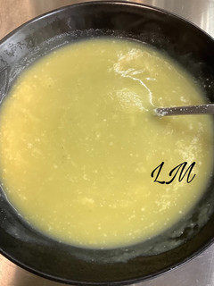 Una foto de Crema de calabacín