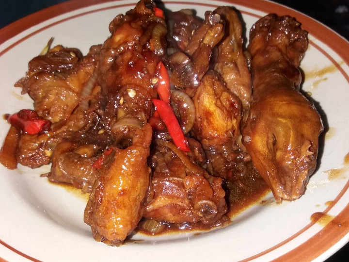 Resep Ayam kecap saus tiram yang Lezat