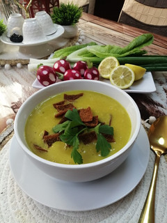 صورة لوصفة شوربة العدس