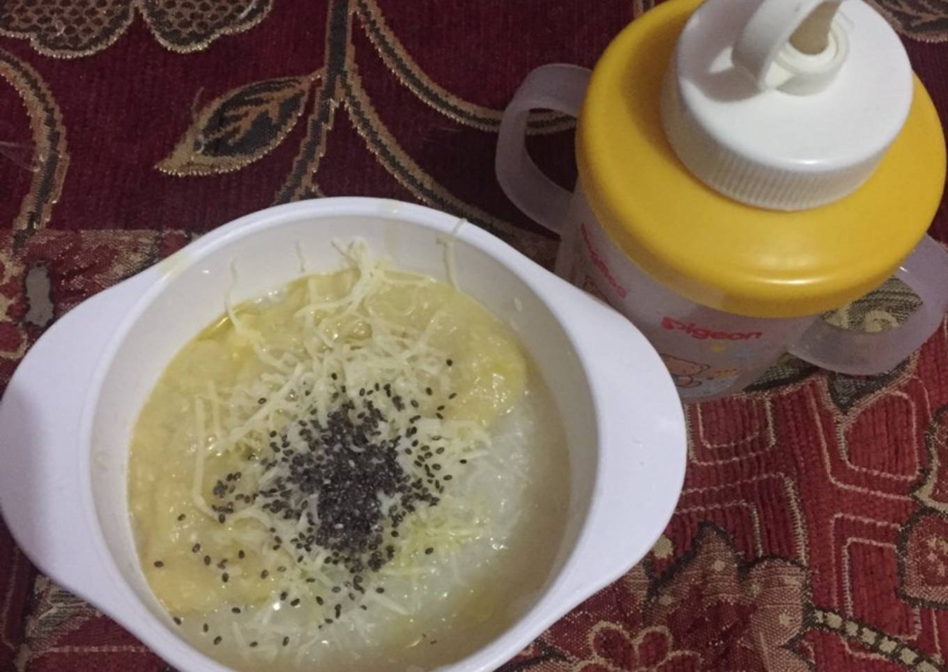 Bubur putih (mpasi)