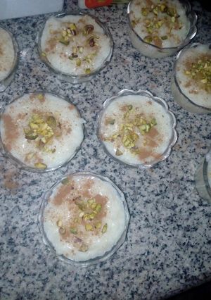 صورة لوصفة رز بحليب..اطباق الحليب