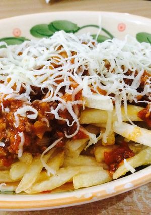 Foto resep Bolognise Fries