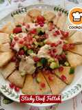 👩‍🍳Sticky Beef Fatteh