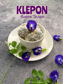 Foto resep Klepon Kentang Bunga Telang