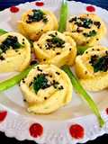Khaman Dhokla floretsEnjoy this beautiful shaped dhokla in evening with tea or coffee