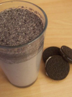 Una foto de Licuado Fácil de Galleta Oreo