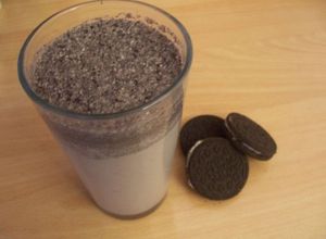 Una foto de Licuado Fácil de Galleta Oreo