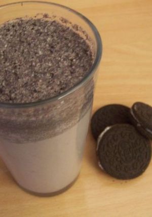 Una foto de Licuado Fácil de Galleta Oreo