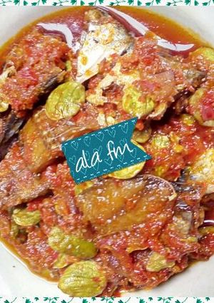 Foto resep Ikan asin dan petai balado ala fm