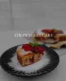 كيكة الفراوله اللذيذه |STRAWBERRY CAKE
