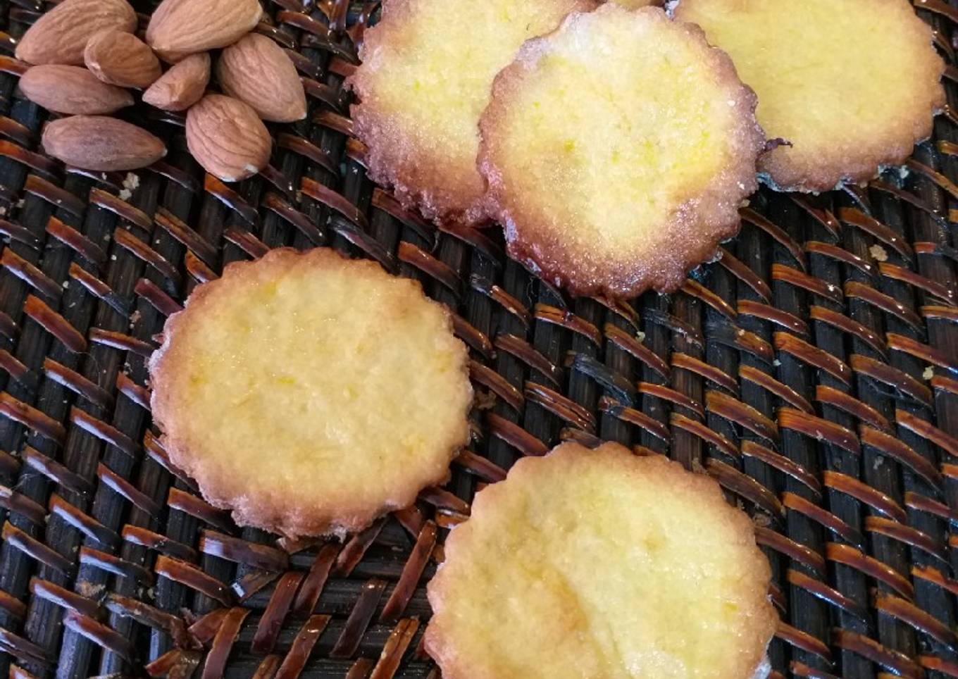 Galletas de almendra y batata