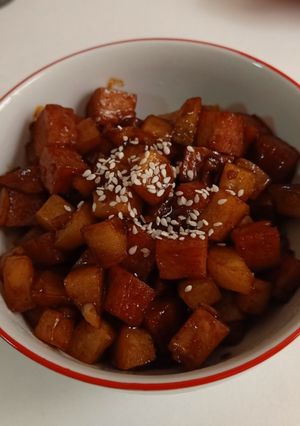Foto resep Kentang kecap maling