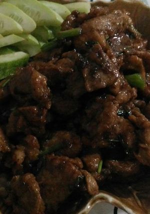 รูปของ หมูกระเทียมพริกไทย