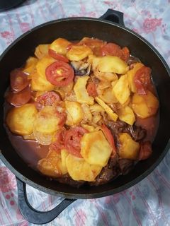 عکسی از دستور تاس کباب