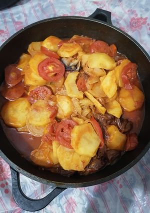 عکسی از دستور تاس کباب