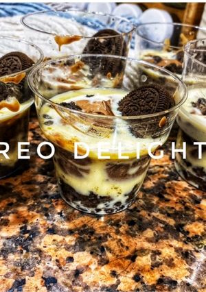 A picture of Oreo delight.