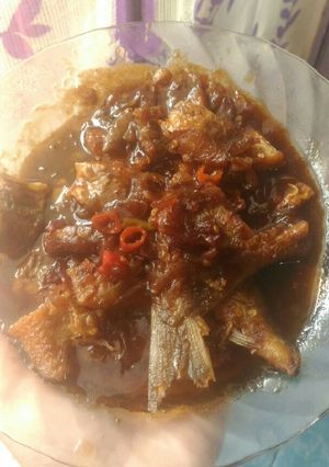 Foto resep Ikan Asin asam manis