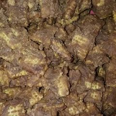 A picture of Peanut butter chocolate chex.